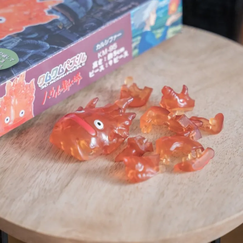 Maison Ghibli Kumukumu 3D Jigsaw Puzzle Calcifer - Howl's Moving Castle | Jigsaw Puzzle