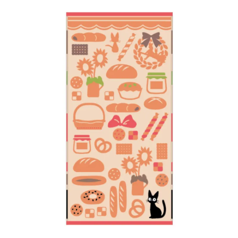 Maison Ghibli Large Bath Towel Jiji's Bakery 60x120 cm - Kiki's Delivery Service | Household Linen