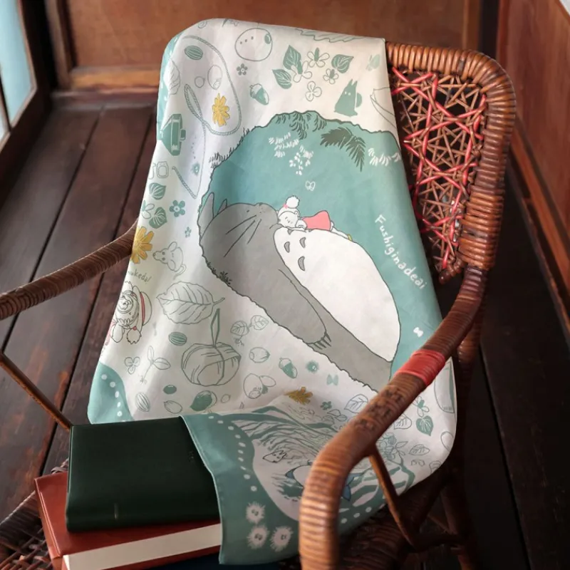 Maison Ghibli Large handkerchief Mysterious encounter 53x53 cm - My Neighbour Totor | Outfits
