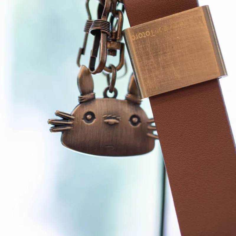 Maison Ghibli Leather Key Chain Totoro - My Neighbor Totoro | Keychains