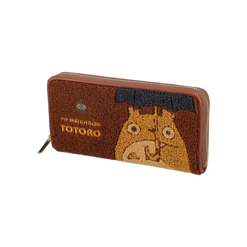 Maison Ghibli Leather Wallet Totoro Umbrella - My Neighbor Totoro | Accessories