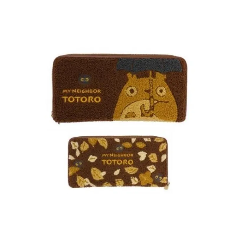 Maison Ghibli Leather Wallet Totoro Umbrella - My Neighbor Totoro | Accessories