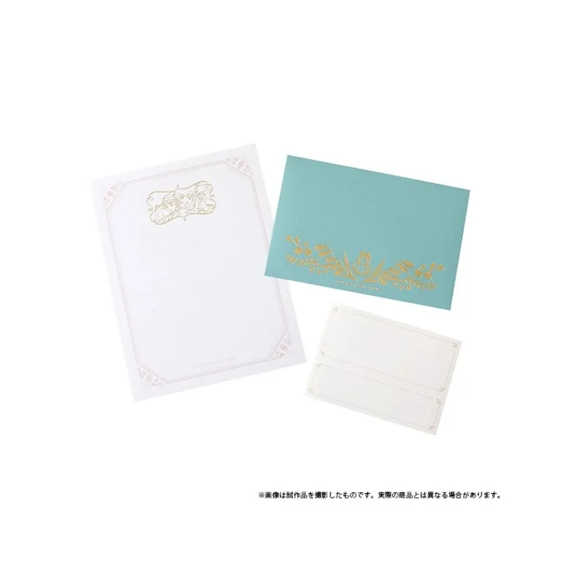 Maison Ghibli Letter Set Flowers - Howl's Moving Castle | Postcards And Letter Papers