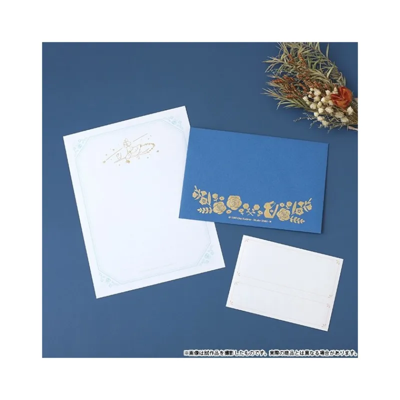 Maison Ghibli Letter Set Flowers - Kiki's Delivery Service | Postcards And Letter Papers