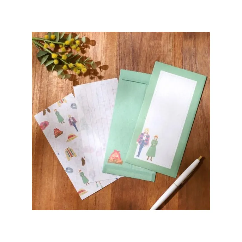 Maison Ghibli Letter set Wardrobe - Howl's Moving Castle | Postcards And Letter Papers