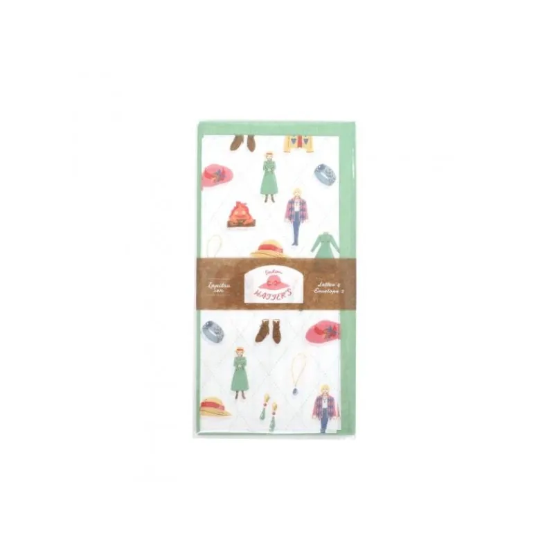 Maison Ghibli Letter set Wardrobe - Howl's Moving Castle | Postcards And Letter Papers