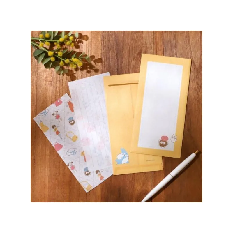 Maison Ghibli Letter set Wardrobe - My Neighbor Totoro | Postcards And Letter Papers