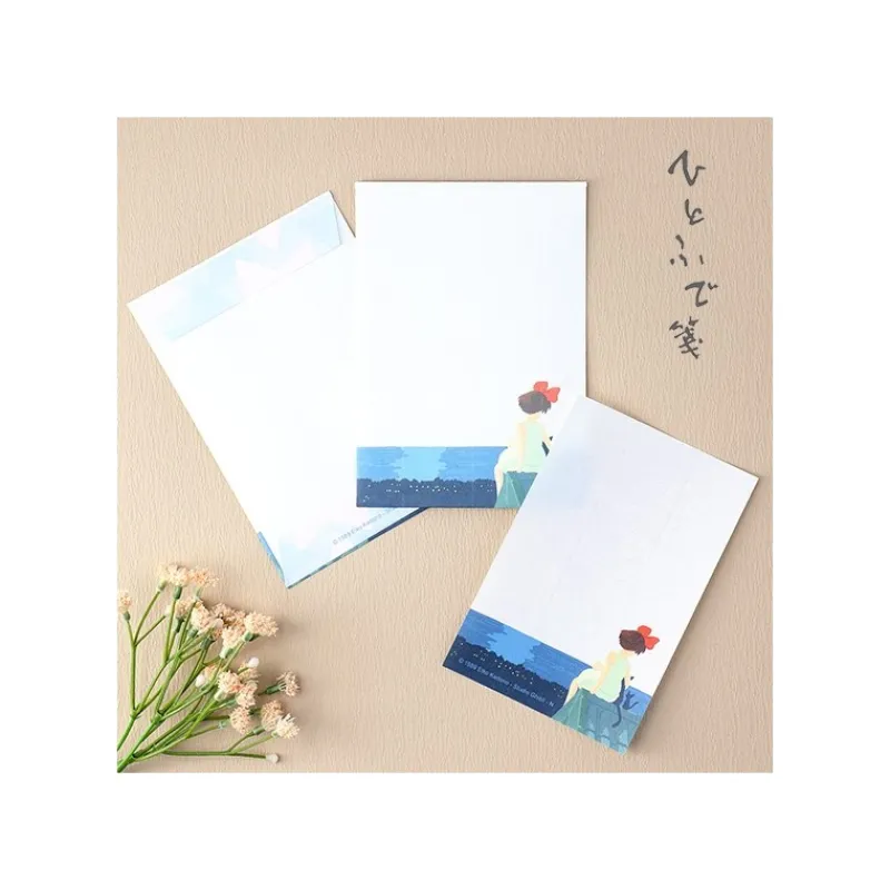 Maison Ghibli LETTERSET - KIKI’S DELIVERY SERVICE | Postcards And Letter Papers