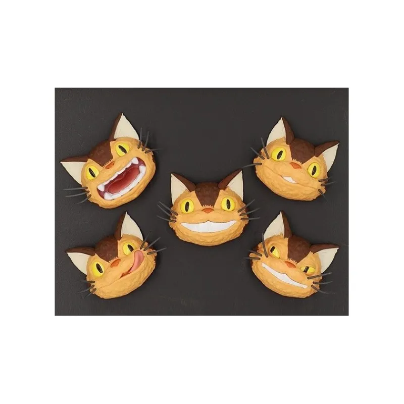 Maison Ghibli MAGNET TOTORO, CAT BUS'S FACE- MY NEIGHBOR TOTORO | Magnets