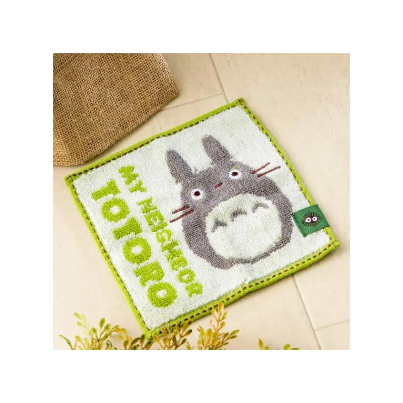 Maison Ghibli Mame Mini Towel Big Totoro 15x15 cm - My Neighbor Totoro | Household Linen