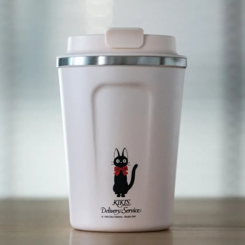 Maison Ghibli Mat Pink Isothermal mug 350ml  - Kiki's Delivery Service | Kitchenware