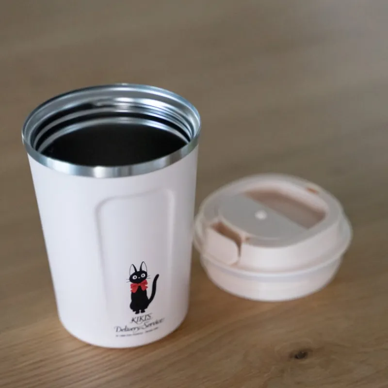 Maison Ghibli Mat Pink Isothermal mug 350ml  - Kiki's Delivery Service | Kitchenware
