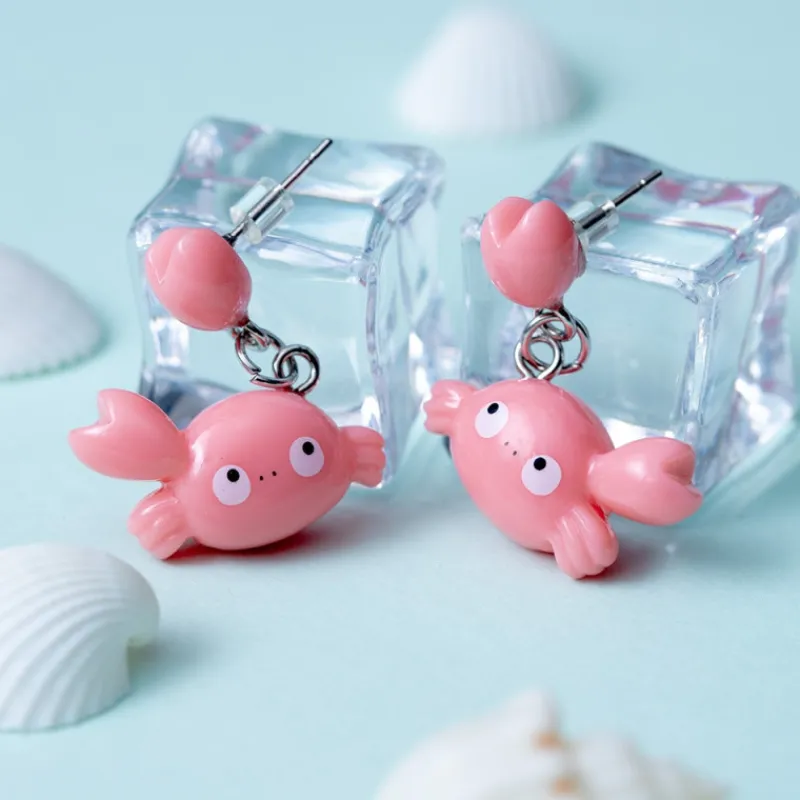 Maison Ghibli Mei crab Pierced Earrings - My Neighbor Totoro | Jewellery