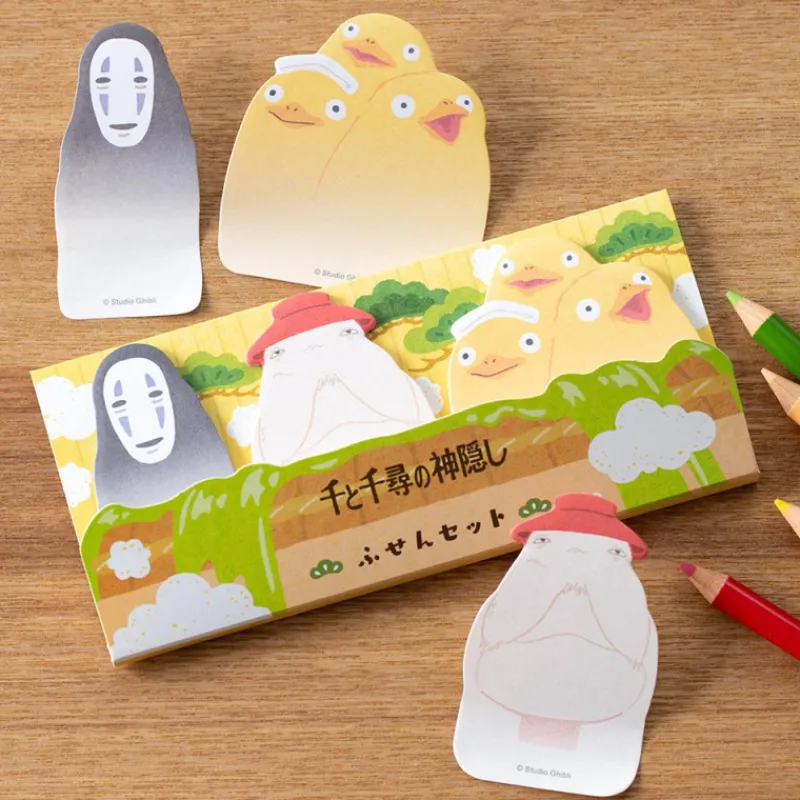 Maison Ghibli Memo Bloc No face - Spirited Away | Small Equipment