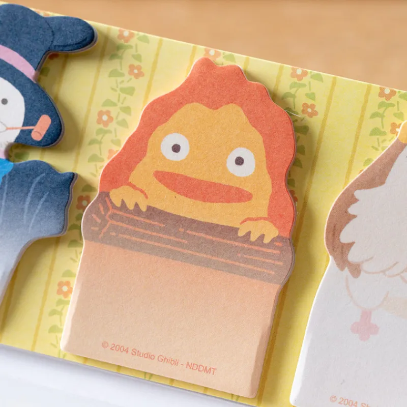 Maison Ghibli Memo Set Calcifer, Heen & Navet - Howl's Moving Castle | Small Equipment