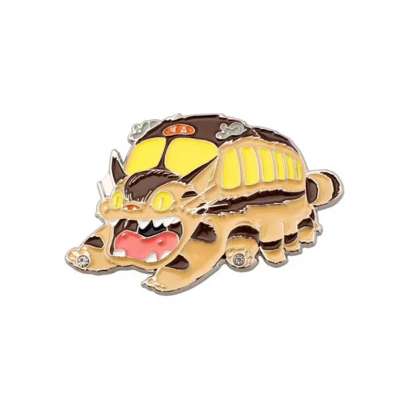 Maison Ghibli Metal Brooch Catbus - My Neighbor Tororo | Pins