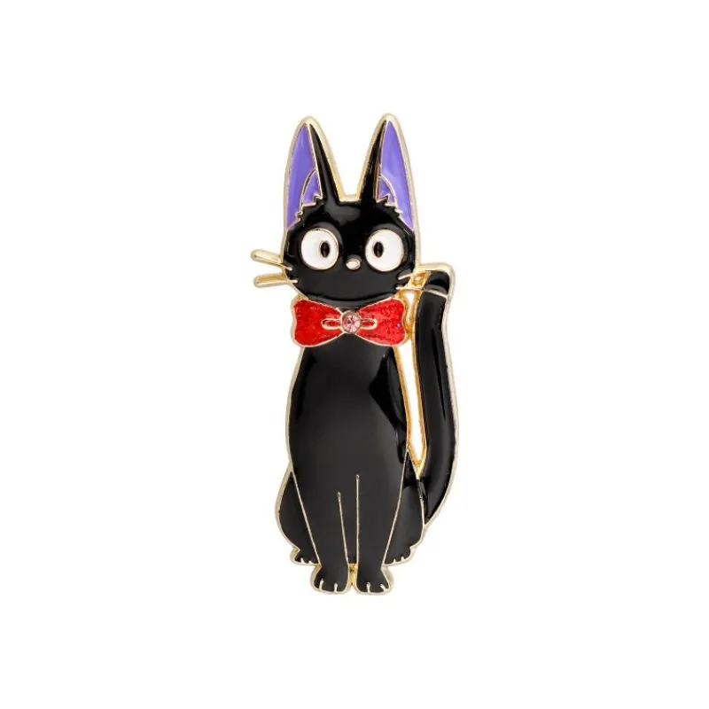 Maison Ghibli Metal Brooch Jiji - Kiki's Delivery Service | Pins