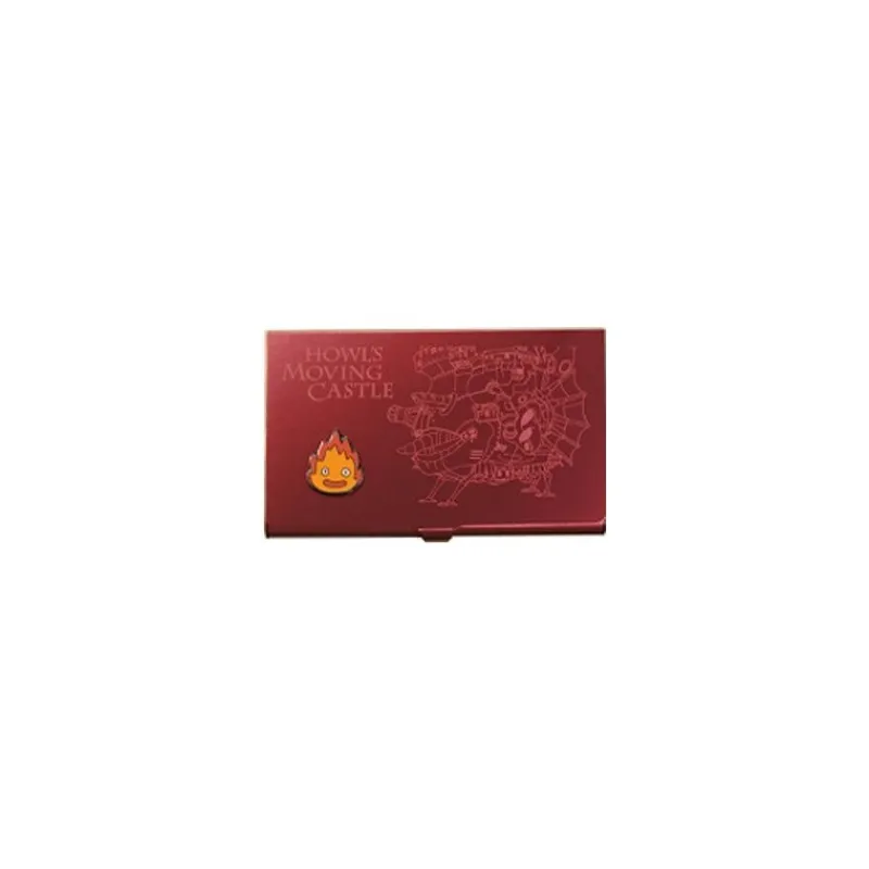 Maison Ghibli Metal Business Card Holder Calcifer - Howl'S Moving Castle | Accessories