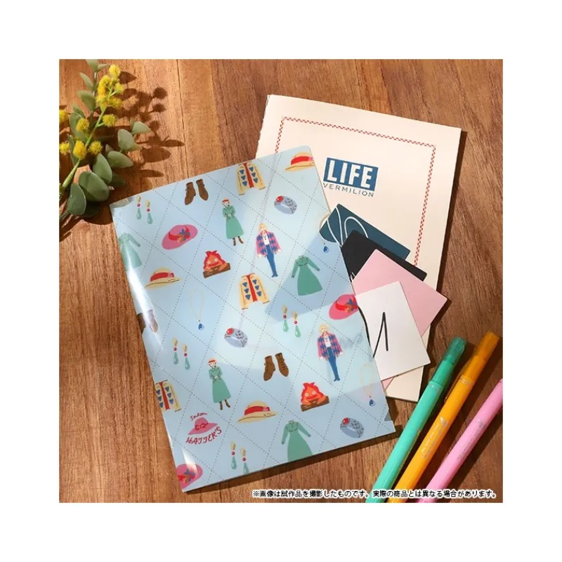 Maison Ghibli Mini Clear Folder Wardrobe - Howl's Moving Castle | Storage