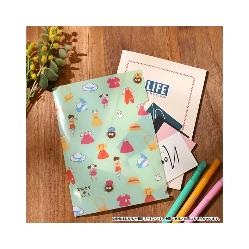 Maison Ghibli Mini Clear Folder Wardrobe - My Neighbor Totoro | Storage