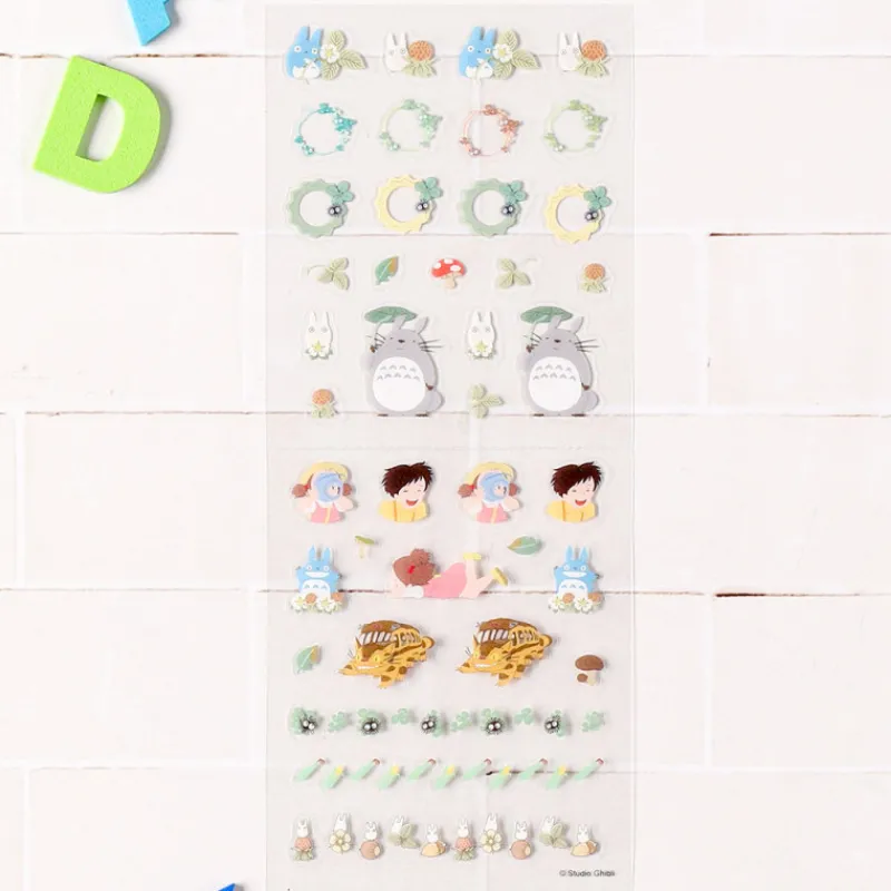 Maison Ghibli Mini Schedule Stickers - My Neighbor Totoro | Small Equipment
