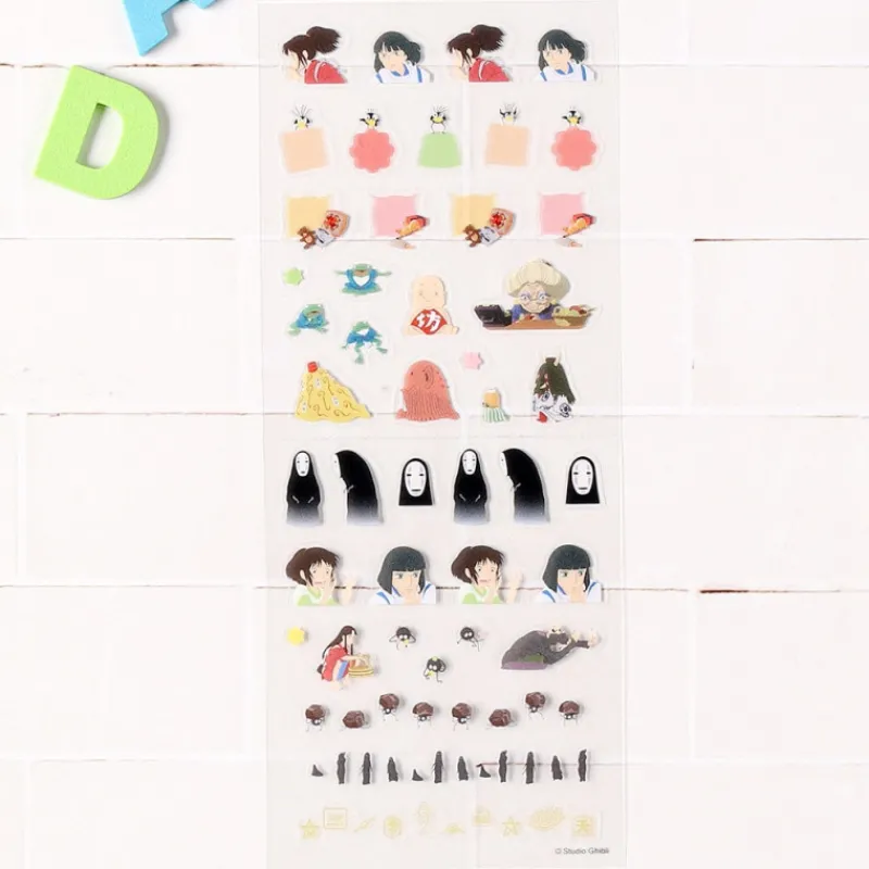 Maison Ghibli Mini Schedule Stickers - Spirited Away | Small Equipment