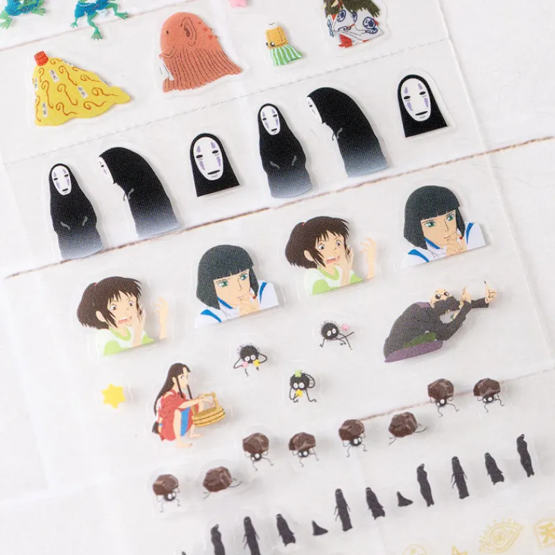 Maison Ghibli Mini Schedule Stickers - Spirited Away | Small Equipment