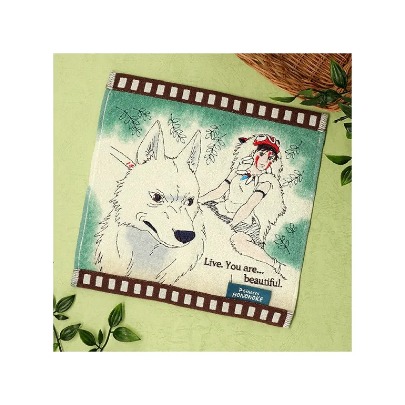 Maison Ghibli Mini Towel Celluloid San - Princess Mononoke | Household Linen
