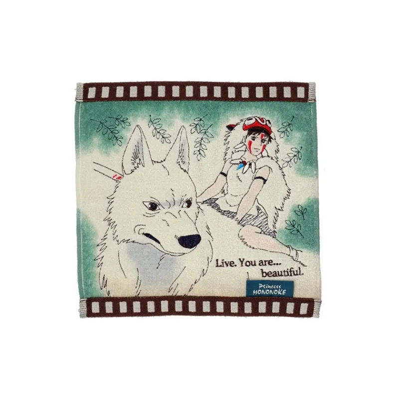 Maison Ghibli Mini Towel Celluloid San - Princess Mononoke | Household Linen