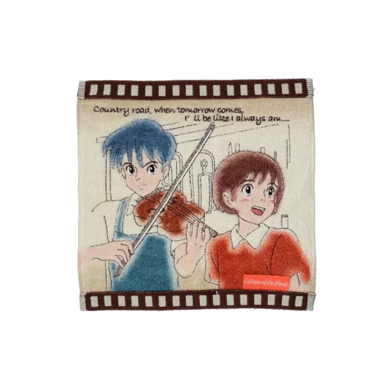 Maison Ghibli Mini Towel Celluloid Shizuku & Seiji - Whisper of the Heart | Household Linen