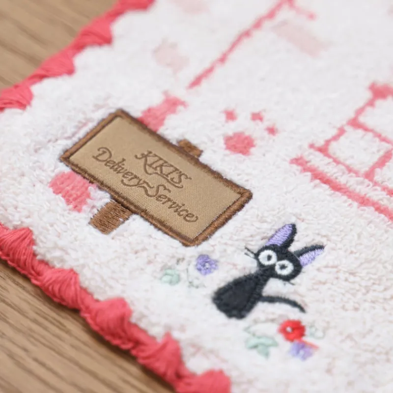 Maison Ghibli Mini Towel Jiji Shop window 25x25 cm - Kiki's Delivery Service | Household Linen