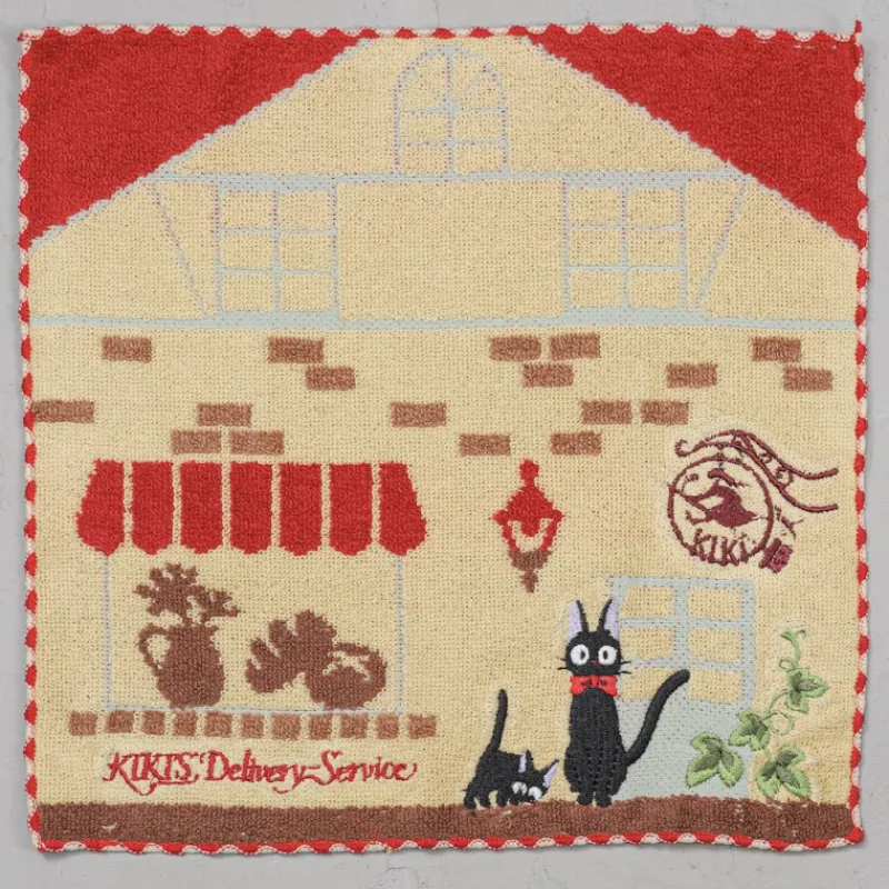 Maison Ghibli Mini Towel Kiki’s Bakery 25x25 cm - Kiki's Delivery Service | Household Linen