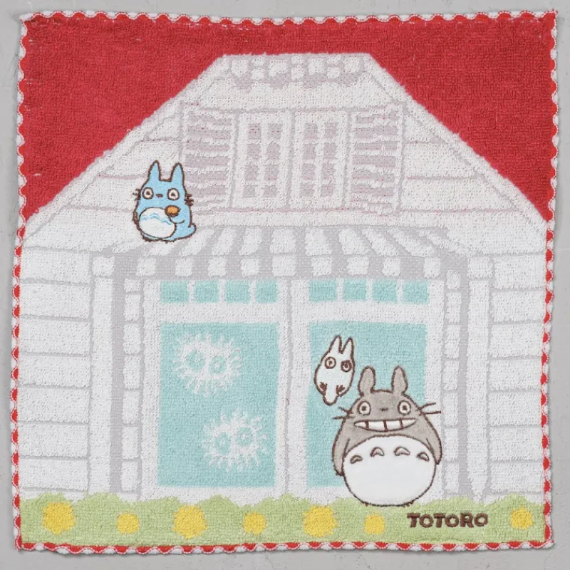 Maison Ghibli Mini Towel Satsuki & Mei’s house 25x25 cm - My Neighbor Totoro | Household Linen
