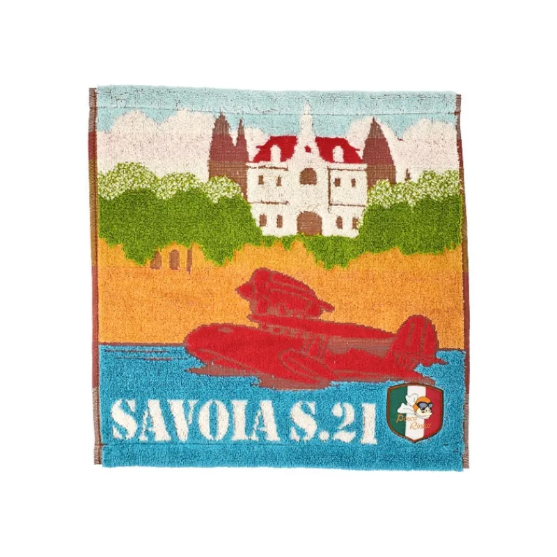 Maison Ghibli Mini Towel Savoia S.21 34x36 cm - Porco Rosso | Household Linen