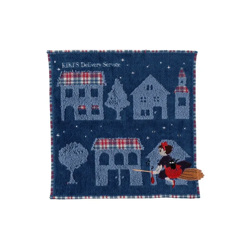 Maison Ghibli Mini Towel The Night of Departure 25x25 cm - Kiki's Delivery Service | Household Linen