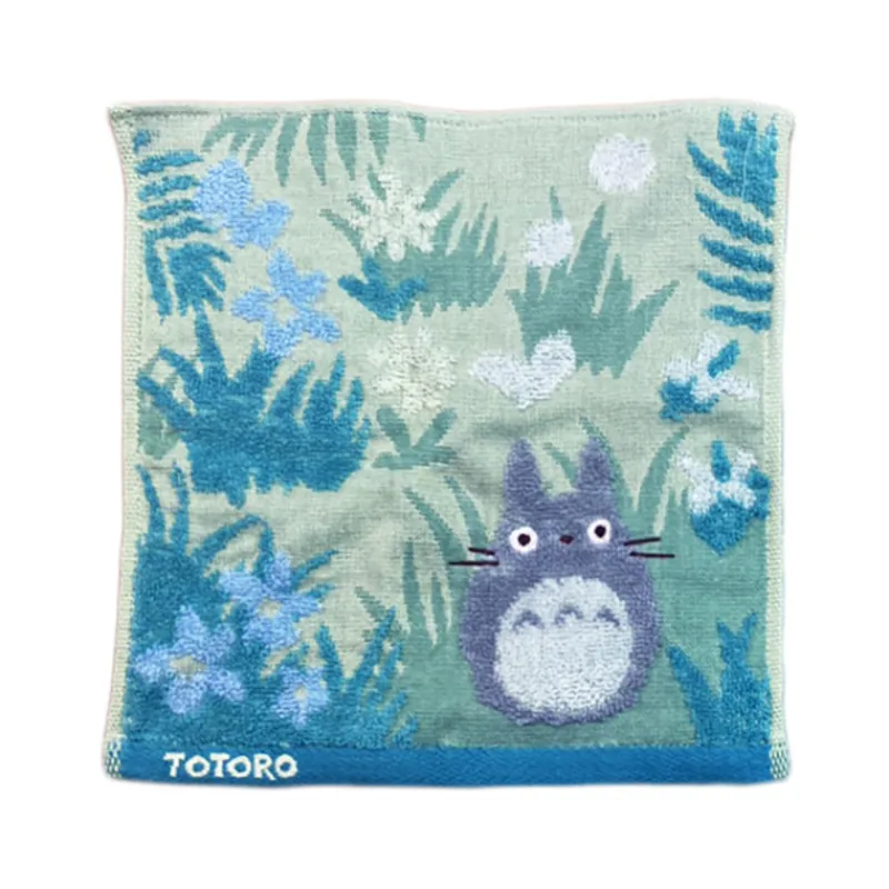 Maison Ghibli Mini Towel Totoro & Butterfly 25x25 cm - My Neighbor Totoro | Household Linen