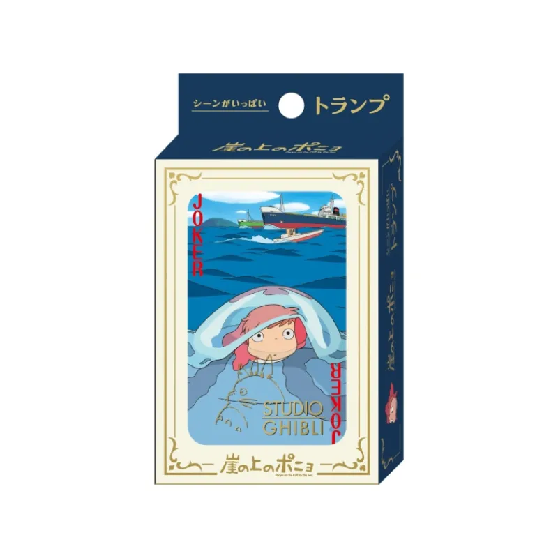 Maison Ghibli Movie Scenes Playing Cards - Ponyo on the Cliff | Playing Cards