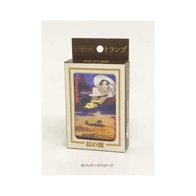 Maison Ghibli Movie Scenes Playing Cards - Porco Rosso | Playing Cards