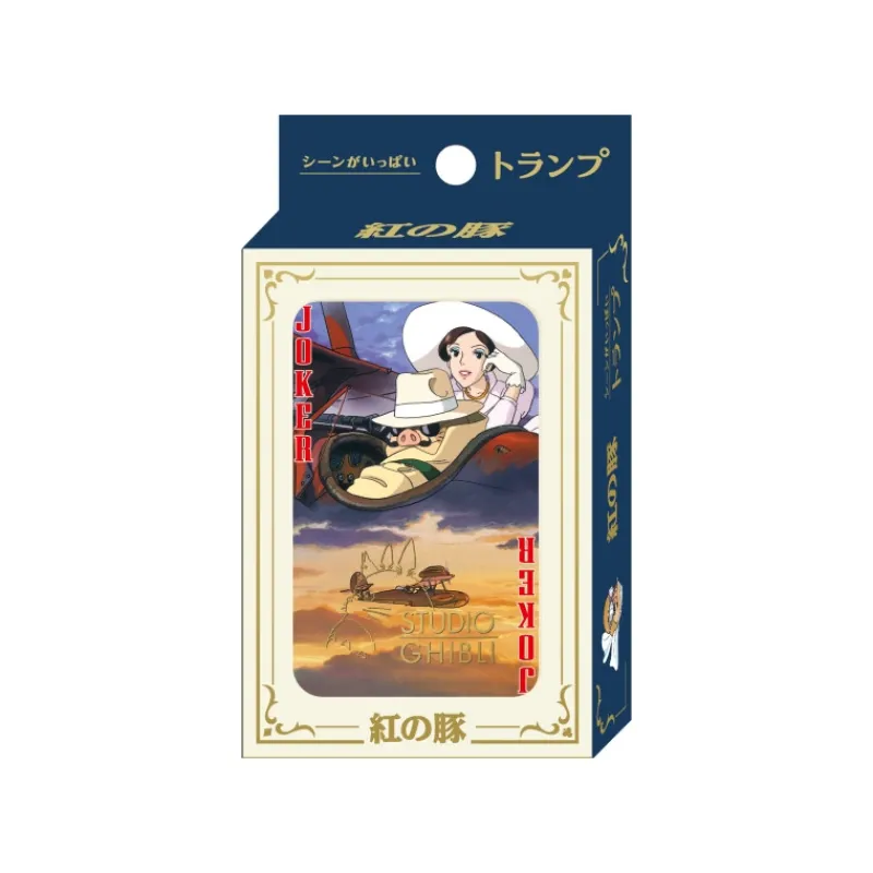 Maison Ghibli Movie Scenes Playing Cards - Porco Rosso | Playing Cards