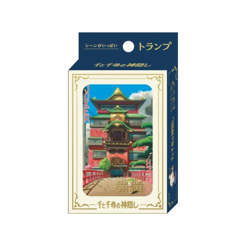 Maison Ghibli Movie Scenes Playing Cards - Spirited Away | Playing Cards