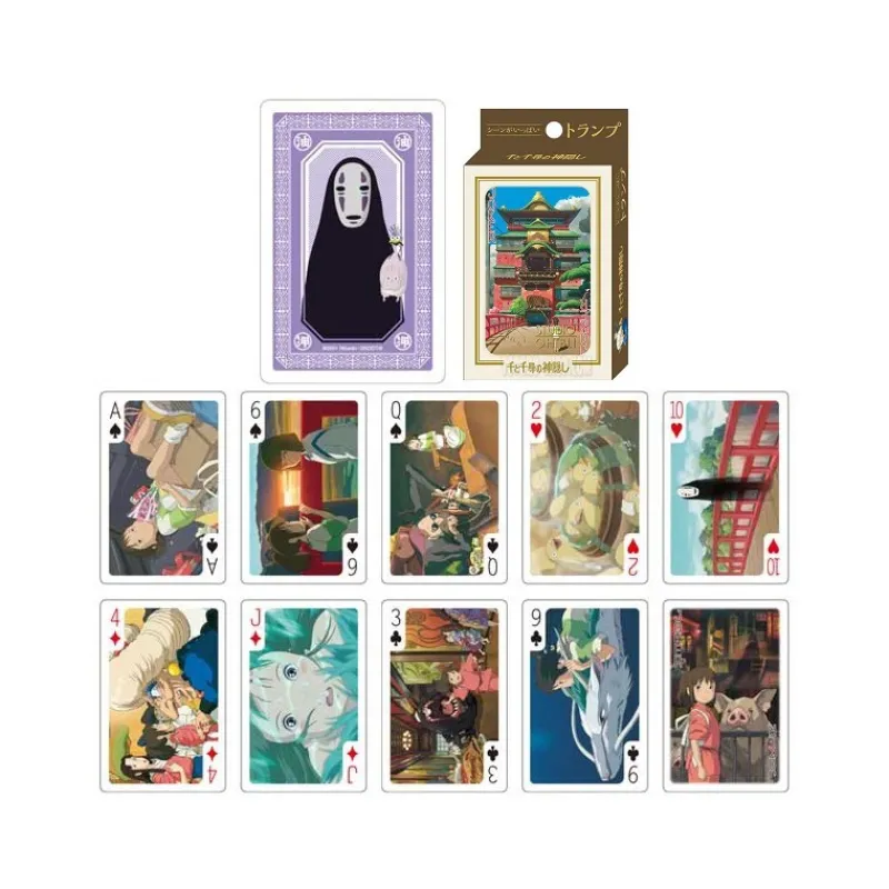 Maison Ghibli Movie Scenes Playing Cards - Spirited Away | Playing Cards