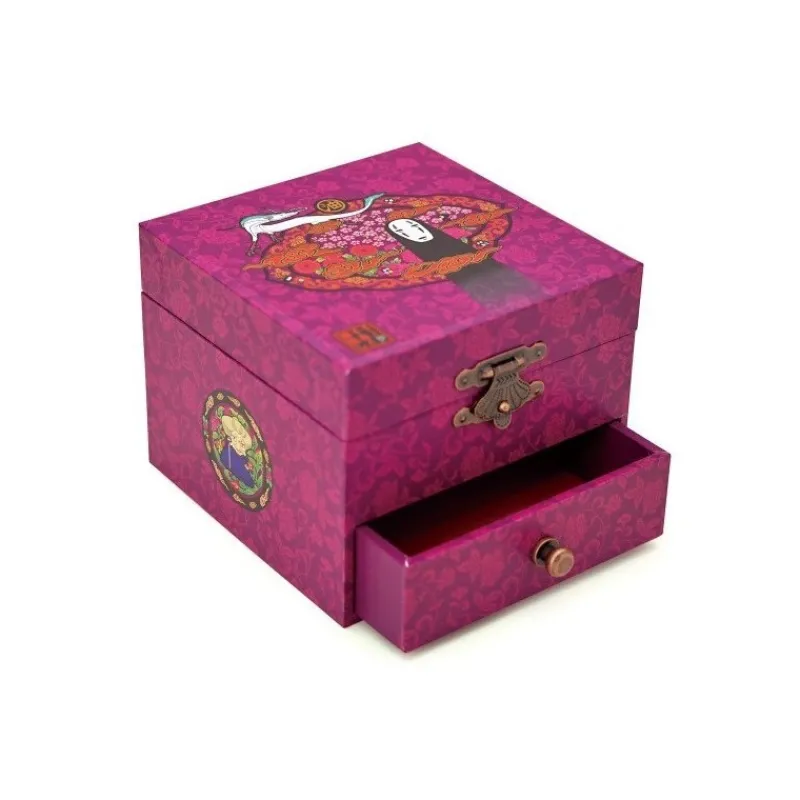 Maison Ghibli Music Box Paper Box Version No Face - Spirited Away | Jewellery Boxes
