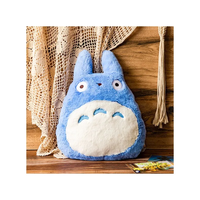 Maison Ghibli Nakayoshi Cushion Blue Totoro - My Neighbor Totoro | Pillow