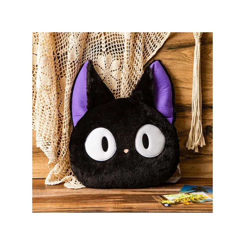 Maison Ghibli Nakayoshi Cushion Jiji - Kiki'S Delivery Service | Pillow