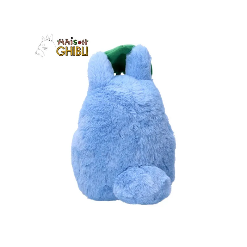 Maison Ghibli Nakayoshi Plush Medium Totoro with leaf - My Neighbor Totoro | Nakayoshi Plush