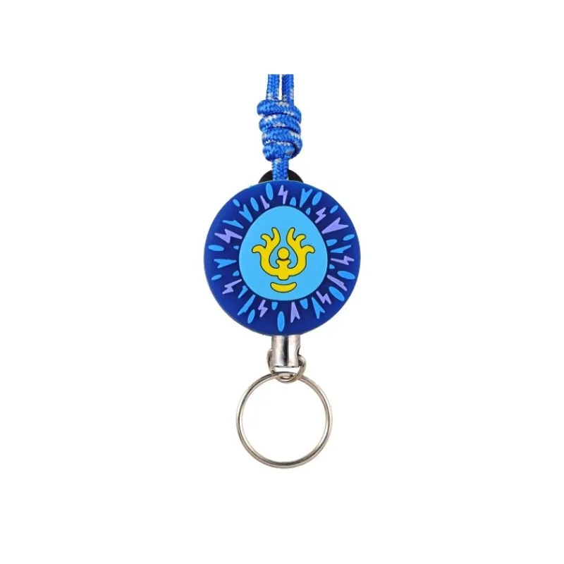 Maison Ghibli NECK STRAP WITH REEL CASTLE IN THE SKY, VOLUCITE CRYSTAL- CASTLE IN T | Straps
