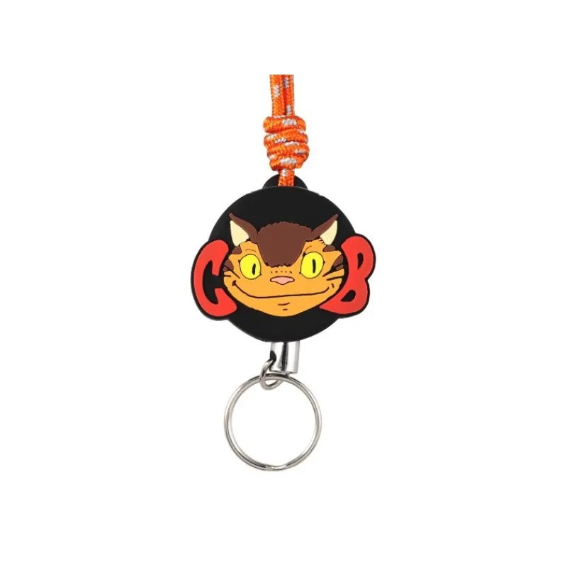 Maison Ghibli NECK STRAP WITH REEL TOTORO CAT BUS- MY NEIGHBOR TOTORO | Straps