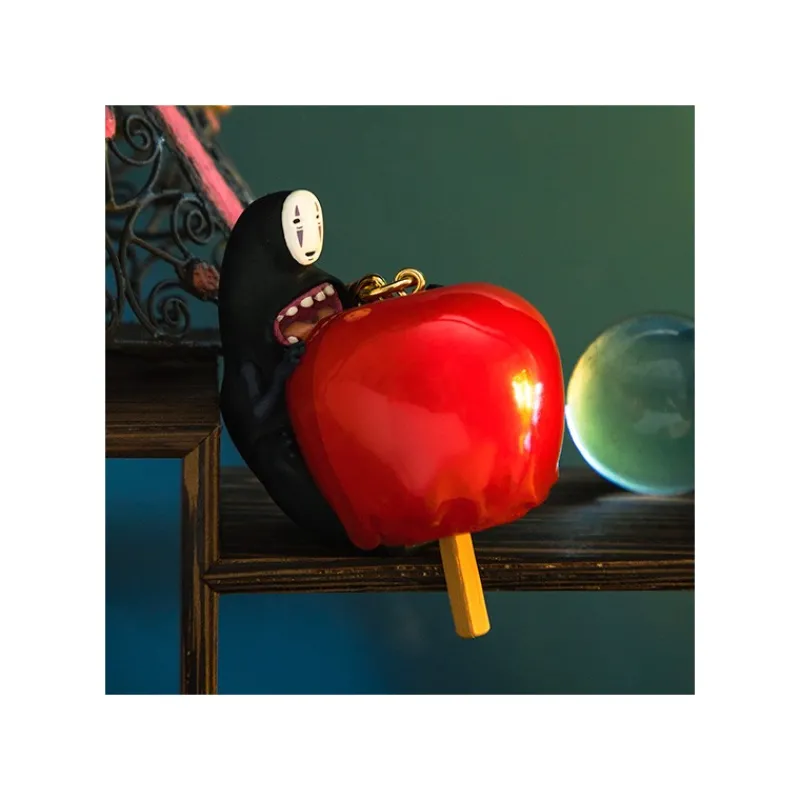 Maison Ghibli No Face Candy apple Keychain - Spirited Away | Keychains