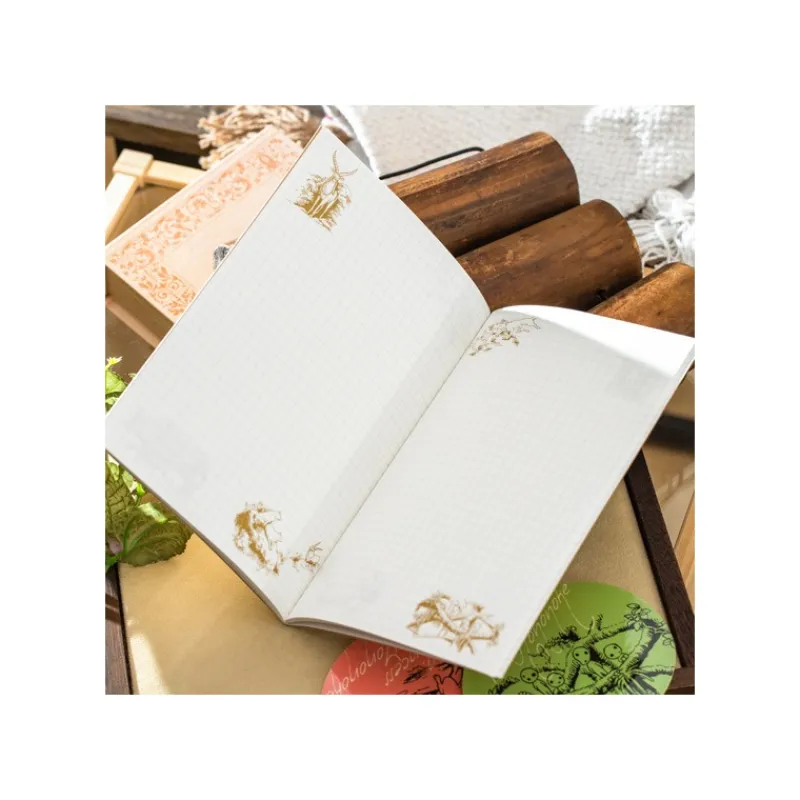 Maison Ghibli Notebook B6 animals in the forest - Princess Mononoke | Notebooks And Notepads