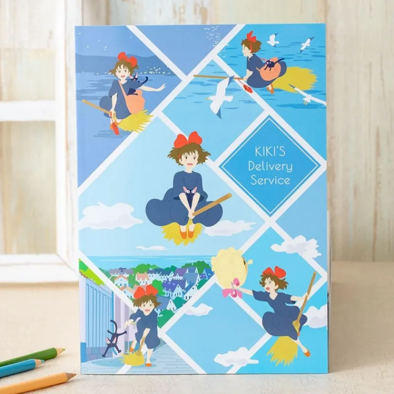 Maison Ghibli Notebook B5 Flying Kiki - Kiki's Delivery Service | Notebooks And Notepads